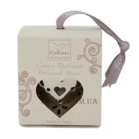 COLLINES de PROVENCE Heart Pomander Petals Organdy - Ароматизатор у формі маленького серця, аромат "Пелюстки Органди"