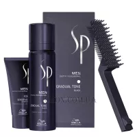 WELLA SP Men Gradual Tone Black - Набір для догляду та камуфлювання сивини "Чорний"