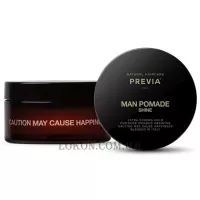 PREVIA Man Pomade Shine - Помада для укладання волосся для чоловіків