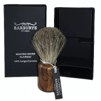 BARBURYS Shaving Brush "Grey Walnut" - Щітка для гоління "Grey Walnut"