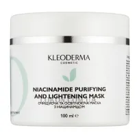 KLEODERMA Niacinamide Purifying and Lightening Mask - Очищуюча та освітлююча маска з ніацинамідом