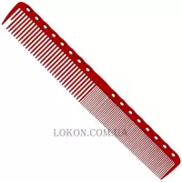 Y.S.PARK Cutting Combs YS-336 Red - Гребінець для стрижки волосся середньої довжини, червоний