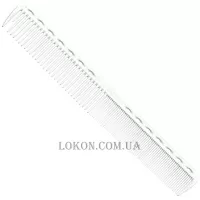 Y.S.PARK Cutting Combs YS-339 White - Гребінець для стрижки короткого волосся, білий