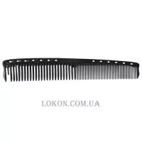 Y.S.PARK YS-365 French Color Comb Carbon Black - Гребінець для швидких технік стрижки, чорний