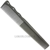 Y.S.PARK YS-252/B2 Combs Soft Type Flex Carbon - Супергнучкий гребінець для стрижки, чорний