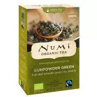 NUMI Organic Tea Gunpowder Green - Зелений чай "Ганпаудер", пакетований