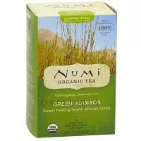 NUMI Organic Tea Green Rooibos - Трав'яний тизан "Зелений ройбуш", пакетований