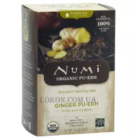 NUMI Organic Tea Ginger Pu-erh - Чорний чай "Імбірний пуер", пакетований