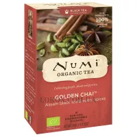 NUMI Organic Tea Golden Chai - Чорний чай "Золотий чай", пакетований