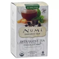 NUMI Organic Tea Herbal Teasan "Chocolate Mint" - Трав'яний тизан "Шоколад та м'ята", пакетований