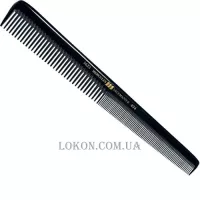 HERCULES Sägemann 1623 Tapered Cutting Comb - Конічний ебонітовий гребінець