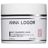 ANNA LOGOR Silky Cranberry Mask - Шовкова зволожуюча маска з екстрактом журавлини (пастоподібна)