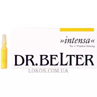 DR. BELTER Intensa Ampoule №3 Vitamin-Ginseng - Концентрат №3 