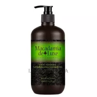 DE LUXE Macadamia Nourishing Shampoo - Поживний шампунь для волосся з олією макадамії