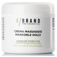 EBRAND Crema Massaggio Mandorle Dolci - Масажний крем для чутливої ​​шкіри 