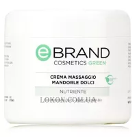 EBRAND Crema Massaggio Mandorle Dolci - Масажний крем для чутливої ​​шкіри "Солодкий мигдаль"