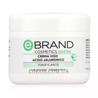 EBRAND Crema Viso Idratante Acido Jaluronico - Крем для обличчя з гіалуроновою кислотою та морським колагеном