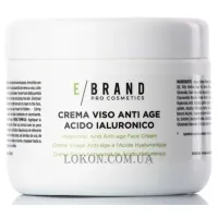 EBRAND Crema Viso Idratante Acido Jaluronico - Крем для обличчя з гіалуроновою кислотою та морським колагеном