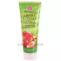 DERMACOL Aroma Ritual Rhubarb & Strawberry Shower Gel - Гель для душу "Ревень та полуниця"