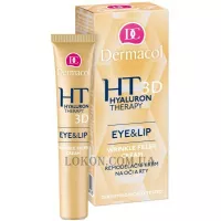 DERMACOL Hyaluron Therapy 3D Eye and Lip Wrinkle Filler Cream - Крем для очей та губ заповнюючий зморшки