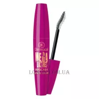 DERMACOL Mega Lashes Express Volume Mascara - Туш для миттєвого об'єму та подовження вій "Чорна"