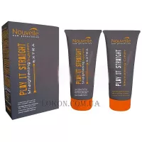 NOUVELLE Play It Straight Extra + Neutralizer Kit - Крем для розпрямлення нормального та жорсткого волосся + нейтралізатор (набір)