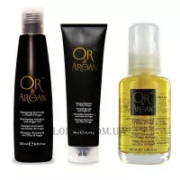 OR&ARGAN Kit Illuminates - Комплекс ілюмінуючий з мікроактивним золотом 24К, аргановим маслом та UV фільтром