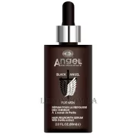 ANGEL Professional Black Angel Hair Regrowth Serium - Сироватка для росту волосся з екстрактом перили