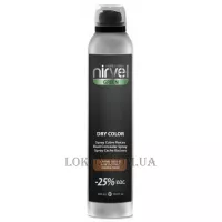 NIRVEL Green Dry Color Dark Brown - Тон спрей "Темно-коричневий"