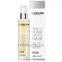 LUXLISS Keratin Heat Protecting Shine Mist - Кератиновий спрей