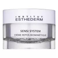 INSTITUT ESTHEDERM Sensi System Calming Biomimetic Cream - Заспокійливий біоміметичний крем