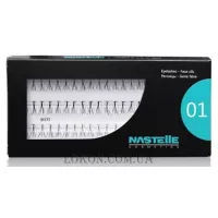 NASTELLE Eyelashes - Індивідуальні вузликові вії, короткі