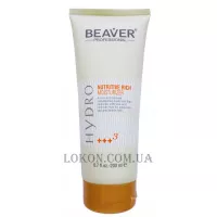 BEAVER Hydro Nutritive Rich Moisturizer - Інтенсивний зволожувач для сухого та пористого волосся