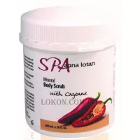 ANNA LOTAN SPA Mineral Body Scrub with Cayenne - Мінеральний пілінг з кайєнським перцем