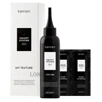 KEMON Kit Unamy Texture - Напівперманентна хімічна завивка