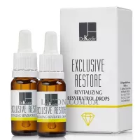 DR.KADIR Exclusive Restore Revitalizing Resveratrol Drops - Краплі для відновлення шкіри "Ресвератрол"