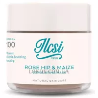 ILCSI Rose Hip & Maize Exfoliating Mask - Відлущуючий скраб "Шипшина та маїс" для сухої та себорейної шкіри