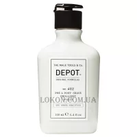 DEPOT 402 Pre & Post Shave Emollient Fluid - Пом'якшувальна рідина до та після гоління