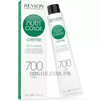 REVLON Nutri Color Creme 700 - Тонуючий бальзам "Зелений"