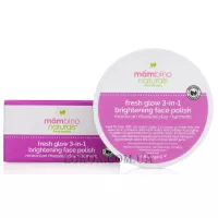 MAMBINO Organics Fresh Glow 3-in-1 Face Polish - Скраб для обличчя 3 в 1 "Сяйво свіжості"