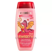 SUBRINA Kids Shower Gel & Shampoo Sweety 3 in 1 - Дитячий шампунь-кондиціонер-гель для душу 3 в 1