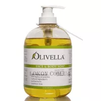 OLIVELLA Face & Body Soap Olive - Рідке мило для обличчя та тіла на основі оливкової олії