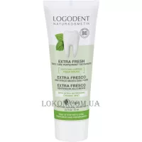 LOGONA Extra Fresh Peppermint Toothpaste - Освіжаюча зубна біопаста з м'ятою