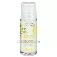 LOGONA Energy Deo Roll-On Lemon and Ingwer - Дезодорант роликовий "Лимон та імбир"