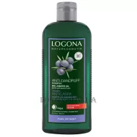 LOGONA Anti-Dandruff Shampoo Juniper - Біо-шампунь для сухої шкіри голови проти лупи "Ялівець"