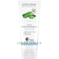 LOGONA Nettoyant 3en1 Aloe vera Rose de Damas - Засіб для очищення 3 в 1