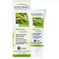 LOGONA Silicium Cream - Біо-крем для обличчя з кремнієм 24 год "Захист для чутливої ​​шкіри"