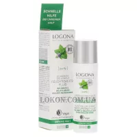 LOGONA Moisture Fluid Organic Mint - Зволожуючий крем-флюїд для проблемної шкіри "М'ята"