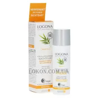 LOGONA Pore Refining Night Fluid - Нічний крем-флюїд для звуження пор