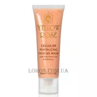 YELLOW ROSE Cellular Revitalizing Face Gel Mask - Гель-маска клітинна тонізуюча зі стовбуровими клітинами